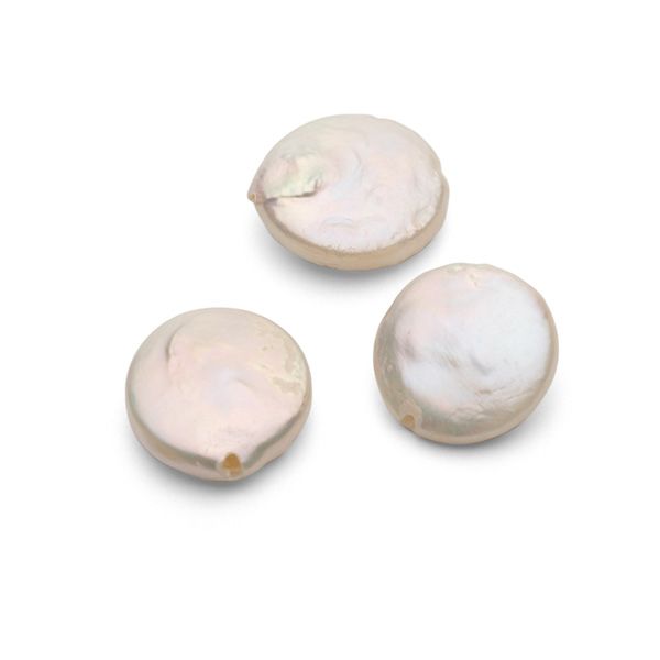 Coin natural pearls 12 mm, GAVBARI PEARLS