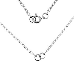 Necklace base, sterling silver 925, CHAIN 54 AD 70 41 cm