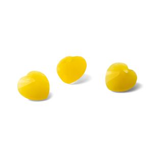 HEART yellow jade 10 MM GAVBARI, semi-precious stone