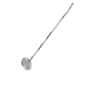 Base for earrings Rivoli 8 mm*sterling silver 925*OKSV 1122  8 MM KLA ver. 3