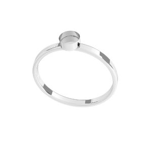Round ring resin base*sterling silver 925*RING FMG-R - 1,80 4 mm - M (13,14,15)