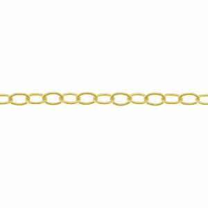 Gold anchor bulk chain*gold 585*SG-FAU 050 2,5x4 mm