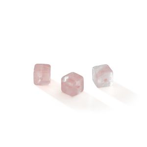 Cube Rose Onyx 6 MM GAVBARI, semi-precious stone