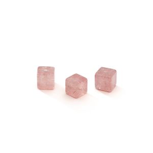 Strawberry quartz 6 MM GAVBARI, semi-precious stone