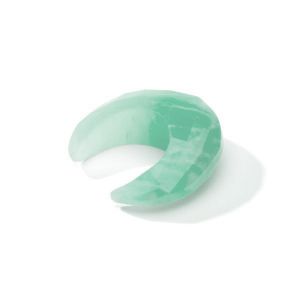 Moon pendant amazonite 20 MM GAVBARI, semi-precious stone