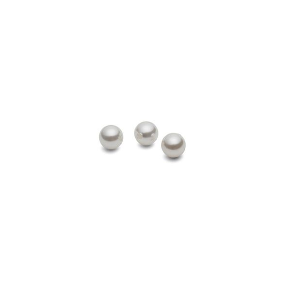 Round natural golden pearls 2 mm with 2 holes, GAVBARI PEARLS 2H