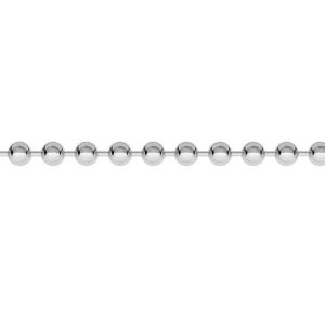 Bulk chain, balls, sterling silver 925, CPL 1,5 mm