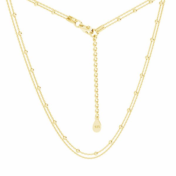 Buy wholesale Twister Necklace Gold - Gold, 42cm