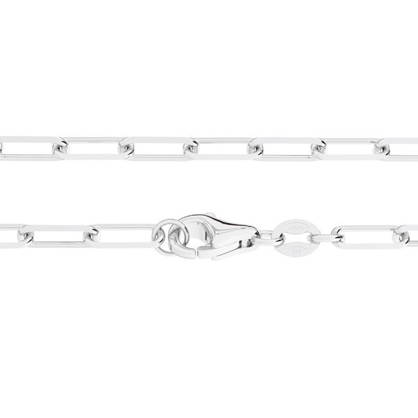 Anchor chain, diamond cut*sterling silver 925*LRW 090 D 45 cm