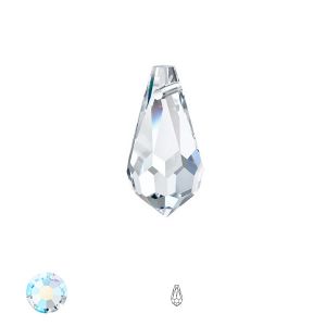 Drop pendant, 984 5,5x11 mm Crystal, Preciosa