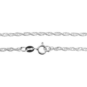 Anchor bracelet chain*sterling silver 925*A3 35 18 cm