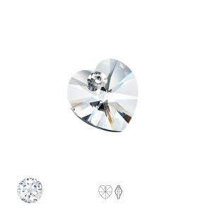 Drop pendant, 984 5,5x11 mm Crystal, PRECIOSA