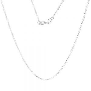 Round rolo chain*sterling silver 925*ROLO 025/D 40 cm