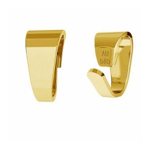 Bail finding*gold 585*KR LKZ14K-50012 - 0,30 2,5x5 mm