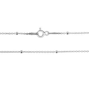 Anchor chain*sterling silver 925*A 030 PL 2,0 1x2 mm (2 cm) 40 cm
