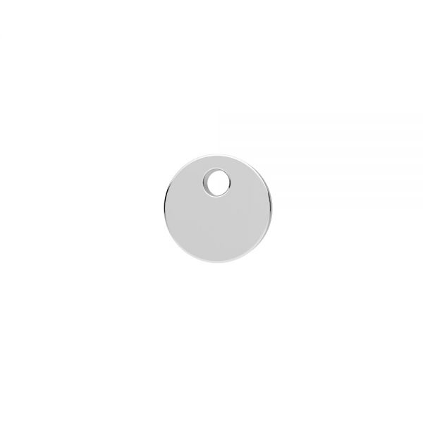 Round mini pendant, sterling silver 925, LKM-3311 - 0,60 4x4 mm