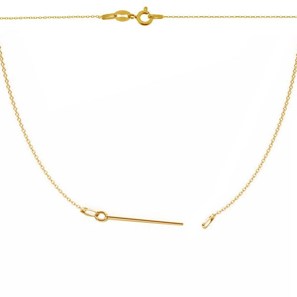Gold necklace chain base, gold 14K, A 020 SG-CHAIN 56 45 cm
