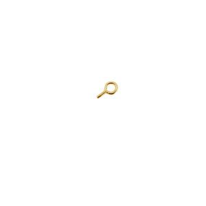 Headpins with hook*AU 585,14K*SZPO - 0,70 (5 mm)