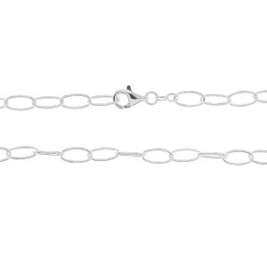 Owal rolo chain*sterling silver 925*Craft Rolo Oval 1x11,5 mm - 40 cm