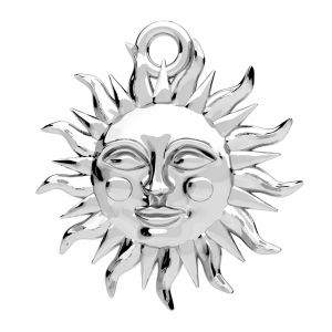 Sun pendant, sterling silver 925, ODL-01388 16,3x17,4 mm