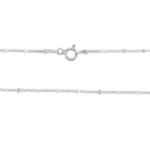 Grumetta chain federing clasp*sterling silver 925*M/G035 F0,5 50 cm