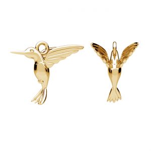 Bee pendant*gold 585*ODLZ-00058 8x13,5 mm