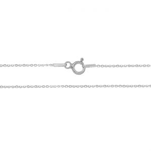Delicate diamond anchor chain, sterling silver 925, AD 025 42 cm