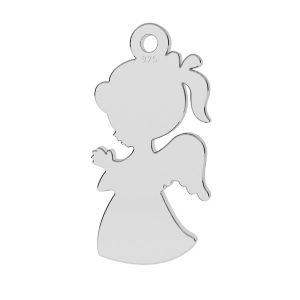 Angel child, girl pendant, LKM-2247 - 0,50
