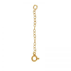 Chain extension with federing clasp*Gold 585*SG-FAU 050 2,5x4 - 50 mm