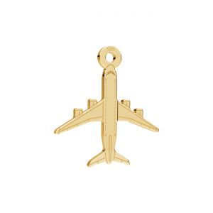 Golden Pendant Connector Openwork - Globe*gold 585*LKZ14K-50318 - 0,30 10x11 mm