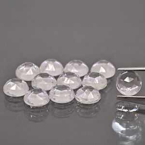 Rosette - rock crystal 4 MM