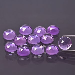 Rosette - amethyst 6 MM
