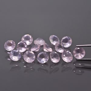 Round stone, cone - Rose Quartz 4 MM