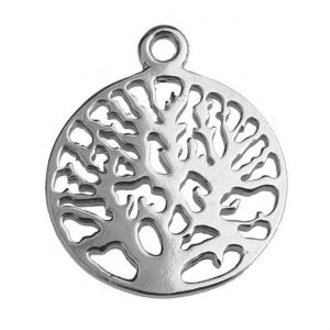 Filigree pendant - star*sterling silver AG 925*CON-1 OBL-3 16,7x19,9 mm