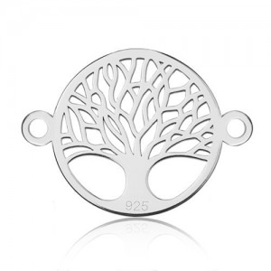 Openwork connector pendant - tree of life*sterling silver AG 925*BL 564 - 0,4 mm