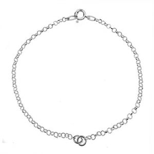 Rolo bracelet*sterling silver AG 925*S-BRACELET 8 - 15 cm