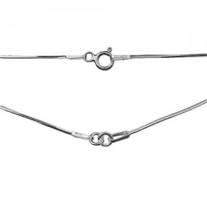 Snake chain with clasp*sterling silver AG 925*S-CHAIN 3