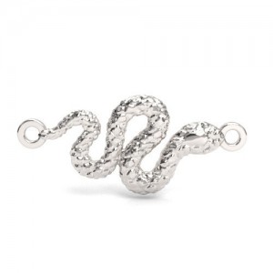 Connector pendant - snake*sterling silver AG 925*S-CHARM 771