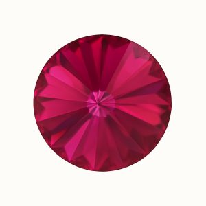 Round Rivoli Stone 10.75 mm Fuchsia - 1122 SS 47 FUCHSIA F