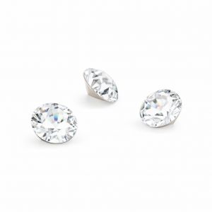 Round stone, chaton 1028 PP9 F - Crystal with foil 1.5 MM