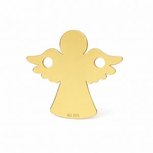 Gold connector pendant - angel*gold AU 375*LKZ9K-30095 - 0,30 13x13 mm