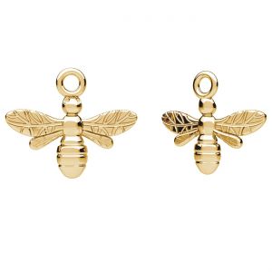 Pendant - bee*brass*BRASS ODL-00013 12.8x15 mm