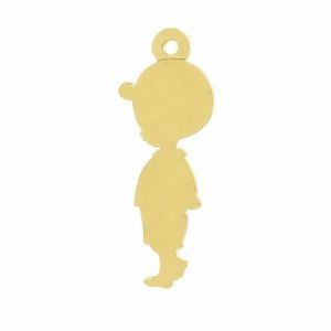 Child, boy pendant, LK-1284 - 0,50