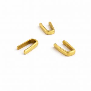 Chain end - biscuit type, for soldering*brass*BRASS FP 1x5,3 mm