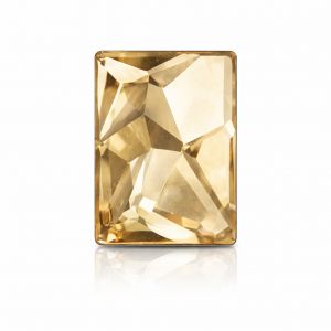 Rectangular crystal stone 8.0 x 6.0 mm - 2520 MM 8.0 x 6.0 CRYSTAL GOLDEN SHADOW (GSHA) F